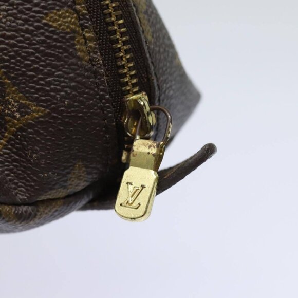 LOUIS VUITTON Monogram Trousse Demi Ronde Cosmetic Pouch - Picture 7 of 15